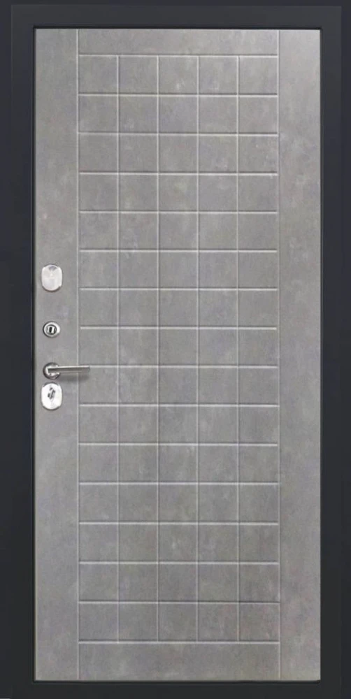 Входная дверь ДвериПРО Модель L-48 ФЛ-256 (10мм, бетон пепельный) DPRO200169 внутренняя сторона